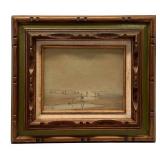 LL - Framed Val McGann Vintage Original Wall Art