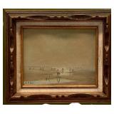 LL - Framed Val McGann Vintage Original Wall Art