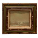 LL - Framed Val McGann Vintage Original Wall Art