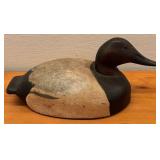 LL - Pair of Hand-Painted Wooden Duck Decoys