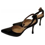 LL - Manolo Blahnik Black Leather D