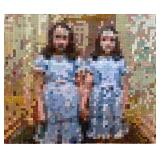 LL - "The Twins" Original Mosaic Tile Arwork by Steven Lang