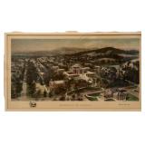 LL - Framed University of Virginia Print by Richard Ramchurn