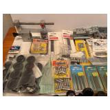 LL - Large Slot Car Accessory Lot with Wheels, Weights, Tools, and Decals