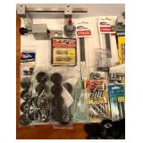 LL - Large Slot Car Accessory Lot with Wheels, Weights, Tools, and Decals