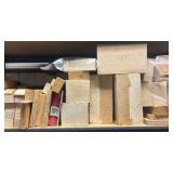 LLS - Assorted Lot of Wood Scrap and Lumber Pieces