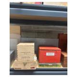 LLS - Lot of Wooden and Plastic Boxes Assorted Sizes
