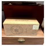 LLS - Lot of Wooden and Plastic Boxes Assorted Sizes