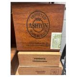 LLS - Lot of Wooden and Plastic Boxes Assorted Sizes