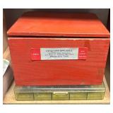LLS - Lot of Wooden and Plastic Boxes Assorted Sizes