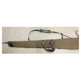 LLS - Set of 3 Vintage Gun Cases Boyt Leather and Canvas