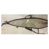 LLS - Set of 3 Vintage Gun Cases Boyt Leather and Canvas