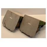 LL - Pair of Decorative Fishing Theme Bookends