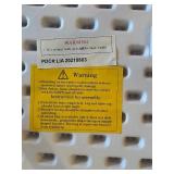 LL - Folding 47 Inch Round Utility Table with Metal Legs