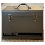 LL - Porter-Cable Metal Professional Power Tools Storage Box