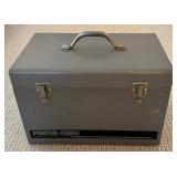LL - Porter-Cable Metal Professional Power Tools Storage Box