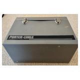 LL - Porter-Cable Metal Professional Power Tools Storage Box