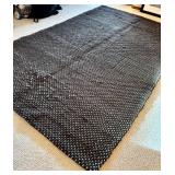 LL - Blu Dot Brown Woven Area Rug 112in x 72in