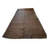LL - Blu Dot Brown Woven Area Rug 112in x 72in