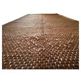 LL - Blu Dot Brown Woven Area Rug 112in x 72in