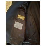 LL - Hickey Freeman Full Dress Tails Suit 44R Jacket 38W Pants Black Wool