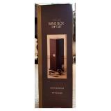 LL - Deluxe Wine Gift Set with Wooden Box and Black-White Wine Bag