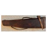 LL - Vintage 20th Century Leather Gun Case