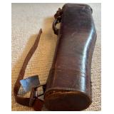 LL - Vintage 20th Century Leather Gun Case