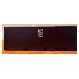 LL - Pottery Barn Vintage Leather Travel Cocktail Kit and Deluxe Wine Gift Set