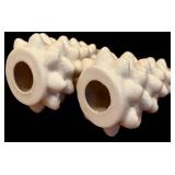 LL - Christmas Decor Set with Porcelain Angel Ornaments, Miniature Trees, and Advent Calendar