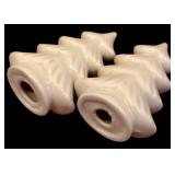 LL - Christmas Decor Set with Porcelain Angel Ornaments, Miniature Trees, and Advent Calendar