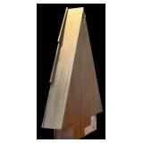 LL - Christmas Decor Set with Porcelain Angel Ornaments, Miniature Trees, and Advent Calendar