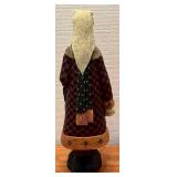 LL - Set of 2 Christmas Decor Santa Figurines, Fishing and Polar Bear Designs - 14 in Tall