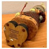 LL - Set of 2 Christmas Decor Santa Figurines, Fishing and Polar Bear Designs - 14 in Tall