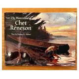 LL - Set of 4 Vintage Art Coffee Table Books Featuring Sporting and Watercolor Art