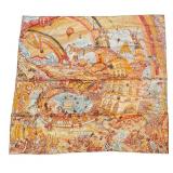 Hermes Les Folies du Faubourg Silk Scarf with Box