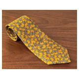 Hermes Paris 100% Silk Tie and Pocket Square