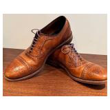 Allen Edmonds Strand Brown Leather Oxford Dress Shoes 10D