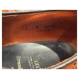 Allen Edmonds Strand Brown Leather Oxford Dress Shoes 10D