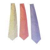 Set of 3 Vineyard Vines Neck Ties with Nautical and Palm Tree Patterns