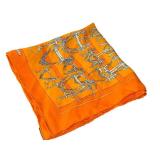 Hermes Paris Mors et Filets 100% Silk Pocket Scarf / Square