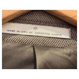 Joseph Abboud Twill Wool Overcoat Size 42L