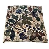 100% Silk Scarf with Botanical Print