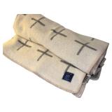 Hawkins New York Wool Blend Throw Blanket