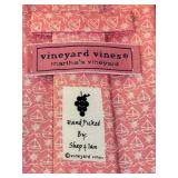 Set of 4 Vineyard Vines Silk Patterned Ties Assorted Designs