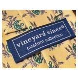 Vineyard Vines Woodhill Country Club Collection Ties and Leather Belt Set
