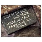 Set of 2 Giorgio Armani Silk Ties Made in Italy