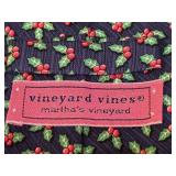 Set of 4 Christmas Holiday Silk Neckties Vineyards Vines, Nicole Miller, and More