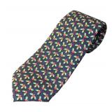 Set of 4 Christmas Holiday Silk Neckties Vineyards Vines, Nicole Miller, and More