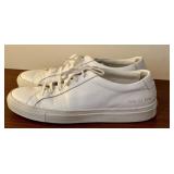 Common Projects Achilles Low White Leather Sneakers Size 43